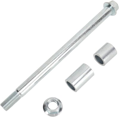 Dailygoods- Achteras 15mm - Gepolijste Behuizing - Duurzame Structuur - Verbeterde Prestaties - Geschikt voor Pit PRO Trail Crossmotor - Hoge Compatibiliteit - Motoras