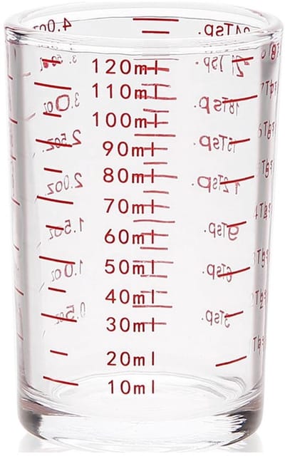 Dailygoody - Maatbeker Shotglas - 120 ml - voor Cocktails