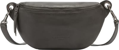 LIEBESKIND BERLIN Schoudertas Gordeltas Seasonal Noos Sheep Natural Belt Bag Dark Grigio Donkerbruin
