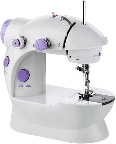 Mini Naaimachine - Draagbare machine - Kleding maken - Dubbele draad - 22.5 cm - Niet gespecificeerd
