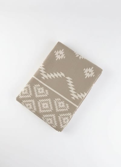Patara – Turkse hamamdoek – 100x180 cm – katoen – licht & sneldrogend – beige