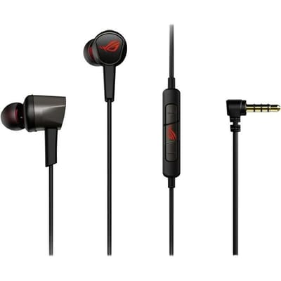 Asus ROG Cetra Core II In Ear headset Kabel Stereo Zwart/rood Volumeregeling Gamen