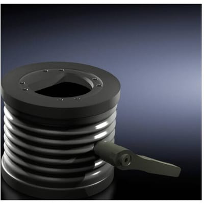 Rittal CP 6206.420 Nivelleeradapter Draaibaar, Kantelbaar Aluminium, Kunststof Grafietgrijs (RAL 7024) (Ø) 130 mm 1 stuk(s) Piece