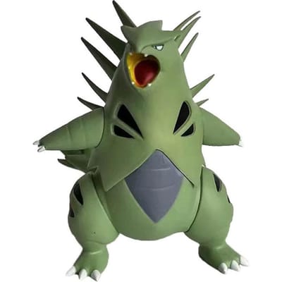 Pokemon Tyranitar Anime Figuur Speelgoed Vinyl Poppen Verzameling Model Auto Decoratie Bureaublad Ornament No Box gray