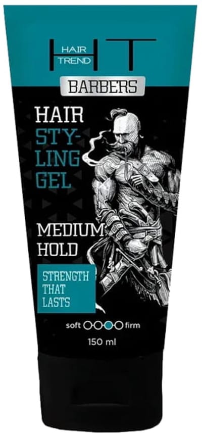 Heren Stylinggel met medium hold - rozemarijn - tea tree - ylang-ylang 150 ml