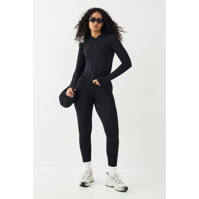 Dames DSGN Studio Sport Ultra Contour Naadloze Scrunch Bum Legging | Zwart | Maat: Large