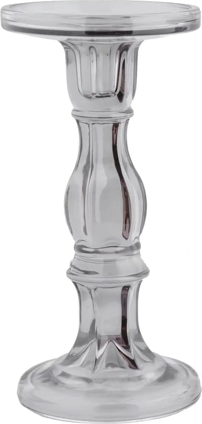 House of Nature Kandelaar Laval grijs 23cm