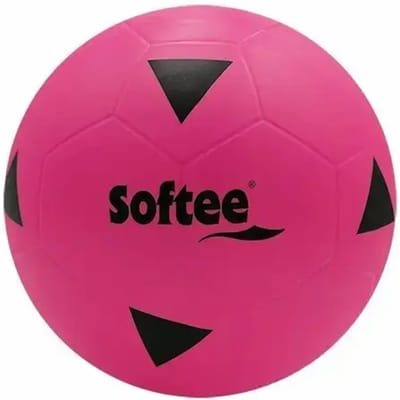 Multifunctionele bal PVC Fucsia/zwart