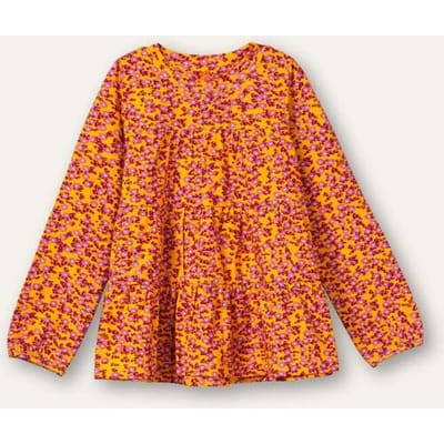 Oilily Truffle T-shirt- maat92/2T Olive Oil