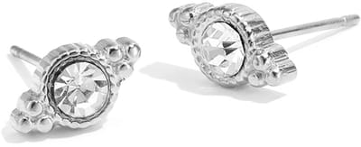 Roestvrijstalen oorknopjes met onregelmatige vorm, casual, alledaagse, eenvoudige serie, damessieraden