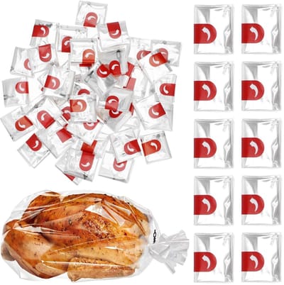 Dailygoods- Roast Bag Hoge Temperatuur - 50 Stuks - Magnetron/Oven - Toast/Zakken - Ideaal voor Snacks - Houdt Keuken Schoon - Kookzak