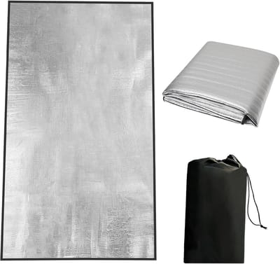Famanu – Aluminium isomat van schuimrubber, ultralicht en isolerend voor outdoor gebruik