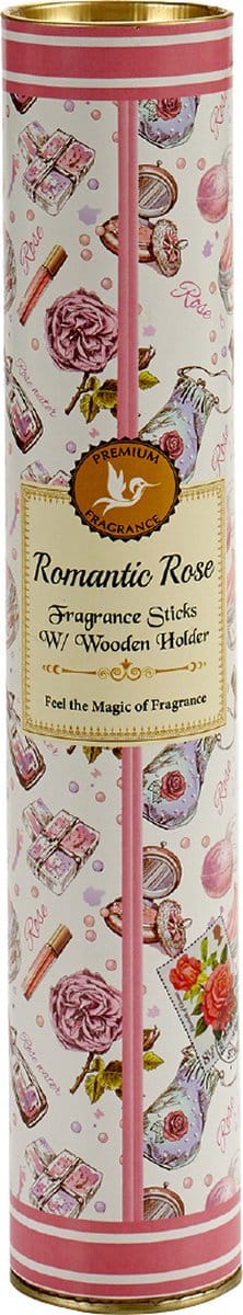 Acorde Wierookstokjes Romantic Rose 25,5 Cm Oranje 31-delig