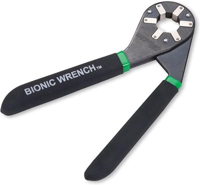 Loggerhead Tools, bionic adjustable 8-inch wrench, 11 to 20mm (7/16 inch to 3/4 inch), BW8-01R-01