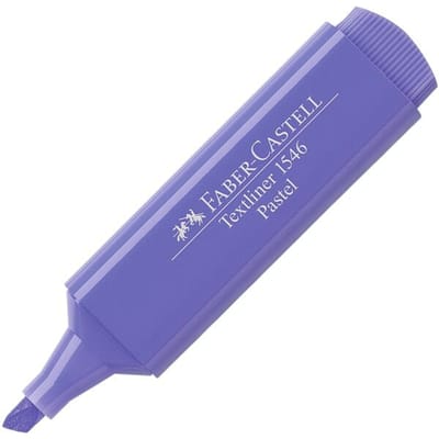 Faber-Castell tekstmarker 46 - pastel lila - markeerstift - FC-154656