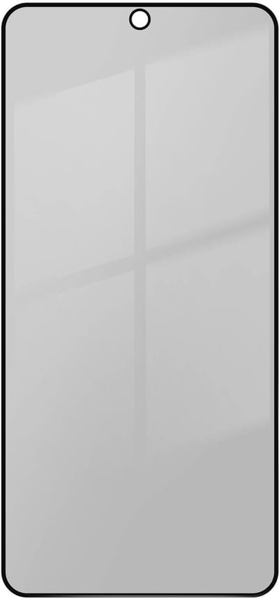 Prio, Tempered Glass Screenprotector Geschikt voor Samsung S23 Plus, Zwart