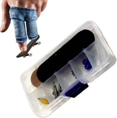 Skateboard: 12,5 x 5,5 x 4,5 cm, mini-skateboard, esdoornlegering, deck truck vingerboard, voor kantoor, verjaardag, thuis, kamer, school, auto