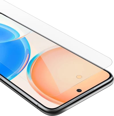 Cadorabo Screenprotector geschikt voor Honor X8 - Pantser film Beschermende film in KRISTALHELDER Geharde (Tempered) display beschermglas in 9H hardheid met 3D Touch