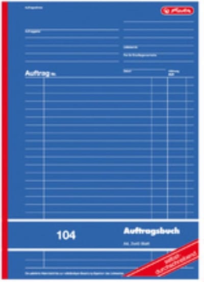 Opdrachtboek 'Opdracht 102', formaat A5, 80 vellenbladen