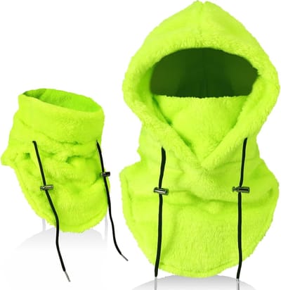 Multifunctionele Winter Balaclava voor Mannen en Vrouwen - Warm Fleece Ski Masker met Winddichte Nekwarmer voor Buitenactiviteiten zoals Fietsen, Wandelen en Hardlopen