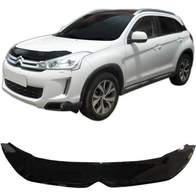 Motorkapspoiler - SCOUTT - Citroen Jumper - ABS-kunststof - Eenvoudige installatie - Zwart zwart