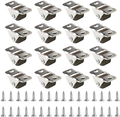 Mini Meubels Wielen Set van 16 Stuks, 12mm Rubber Rollen voor Meubels, Ideaal voor Kasten en Gereedschapskisten