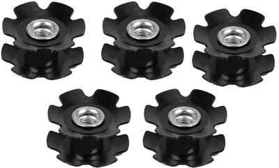NTH products - Fietsvorkbuiskern - Draadloze Stermoer - Voor fietsreparatie - 28,6 mm - Staallegering - Set van 5 stuks - Geschikt voor voorvorken
