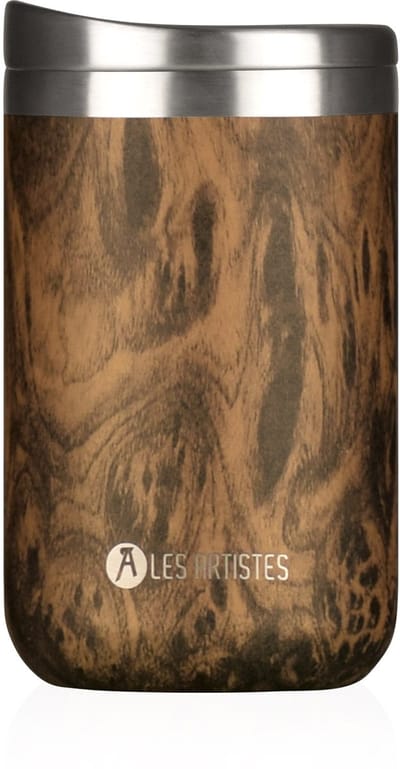 Les Artistes Paris Thermosbeker reisbeker 350ml - Wood - LP-A2360