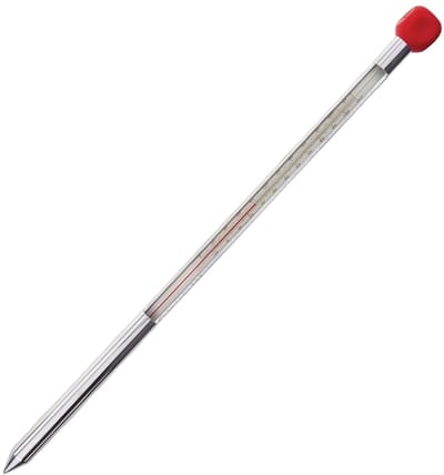 Bodemthermometer 320mm voor Tuin en Compost - Monitor Bodemtemperatuur voor Zaaien en Planten