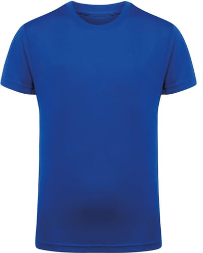 TriDri Kids Performance T-Shirt TR10B - Royal - 3/4