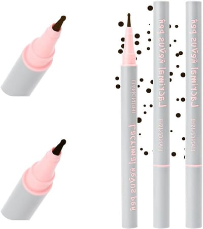 Stain Repellent Pen voor Realistische Make-up, Vlekkenverwijderaar met Kleine Ronde Punt, Ideaal voor Huidcorrecties en Make-up Touch-ups