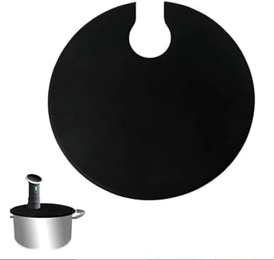 Dailygoods- Vacuümdeksel Siliconen - Voedselveilig - Geschikt voor Kookpannen tot 28 cm - Vaatwasmachinebestendig - Hoge Temperatuur Weerstand - Uitstekende Afdichting - Sous-vide-deksel