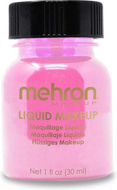 Mehron - Vloeibare Schmink op Waterbasis - Roze - 30 ml