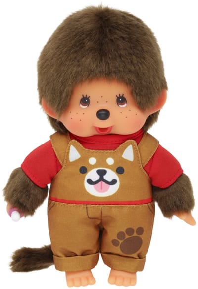 Monchhichi | Jongen Tuinbroek Hond 20cm
