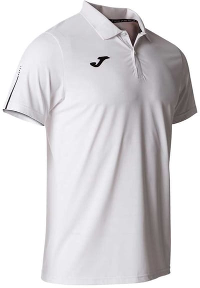Joma Torneo Korte Mouw Poloshirt Wit 9-10 Years Jongens