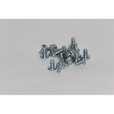 Hammond Electronics 1598ATS100 Bevestigingsschroef Staal Zilver 100 stuk(s)