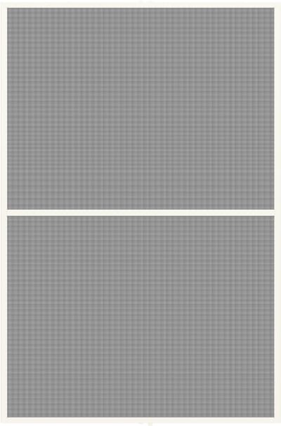 Livn Inzet Raamhor Vliegenraam Basic 100x150cm wit - Speciaal voor draaikiepramen en naar binnen draaiende ramen - Zonder schroeven te monteren - Hoogte en breedte inkortbaar