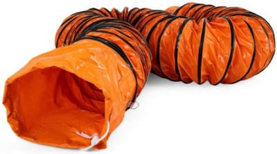 Ventilatieslang - 5 meter Flexibel - Luchtafvoerslang - Afzuigslang - 8 Inch / 20cm - PVC - Voor Afzuiging