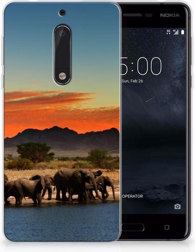 Nokia 5 TPU Hoesje Olifanten