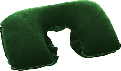 Bestway Opblaasbaar Nek kussen 46 X 28 cm groen of grijs geleverd