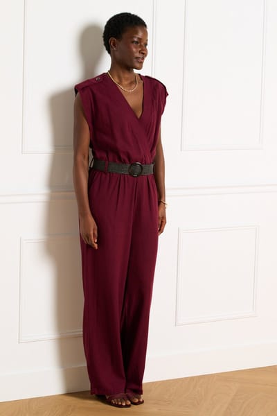 LolaLiza Jumpsuit P Harissa 06004673 1537 Aubergine Dames Maat - W36