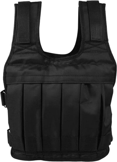 Verstelbare Trainingsvest van Oxford Stof voor Krachttraining, Geschikt voor 50 kg, Duurzaam en Comfortabel