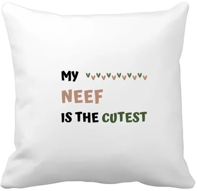 Akyol - my neef is the cutest Kussen hoes - Neef - schattige neef - verjaardagscadeau - verjaardag - cadeau - cadeautje voor neef - neef artikelen - kado - geschenk - gift - 40 bij 40 cm