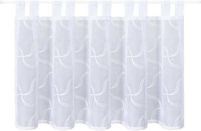 Happy Home Net curtains Lotti white B/H: 150/50 cm