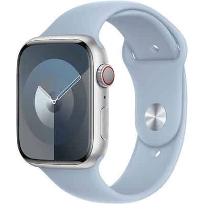 Apple Sport Band voor de Apple Watch | 44/45/46/49 mm - Maat S/M - Light Blue