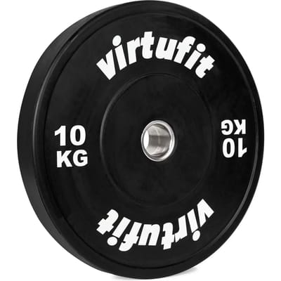 VirtuFit Bumper Plate - 50 mm - 5 kg - Olympische Halterschijf van Rubber - Duurzaam Materiaal - Schokabsorberende Bumper Plates - CrossFit & Krachttraining