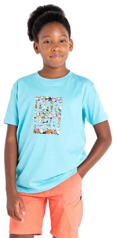 Dare2b Trailblazer T-shirt Met Korte Mouwen Blauw 9-10 Years Jongen