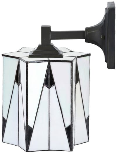 Tiffany Wandlamp French Art Deco Quadrat - Art Deco Trade