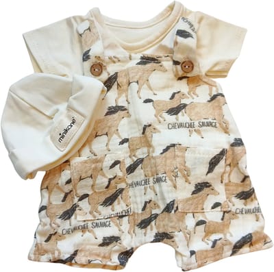 Minikane Poppenkleding Kledingset Antonin Paarden 47 cm
