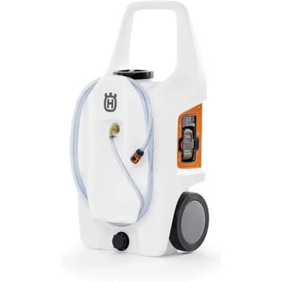 Husqvarna WT 60i – Mobiele watertank op accu voor stofvrije zaagtoepassingen